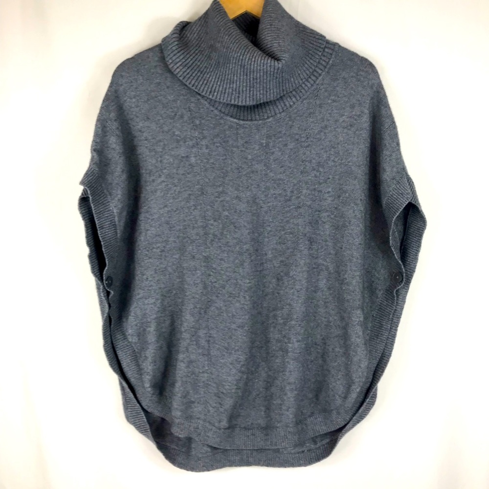 Sisters Poncho Turtleneck Shrug Size L